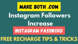 Make both .com Instagram Followers, Password & Free Recharge